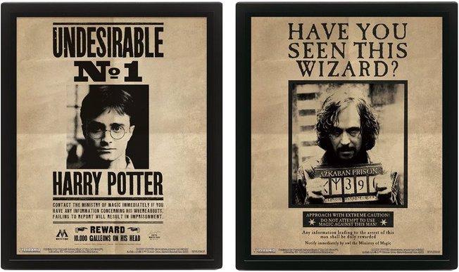 Image du produit Pyramid Harry Potter: Harry Potter - Sirius Black Wanted 3D (26 x 20 cm)