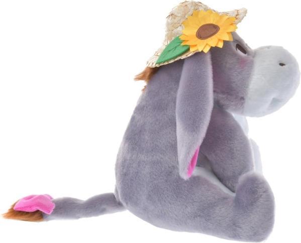 Actual product image Disney Eeyore soft toy with straw hat (20 cm)