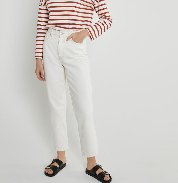 Actual product image La Redoute Collections Signature mom jeans (24)