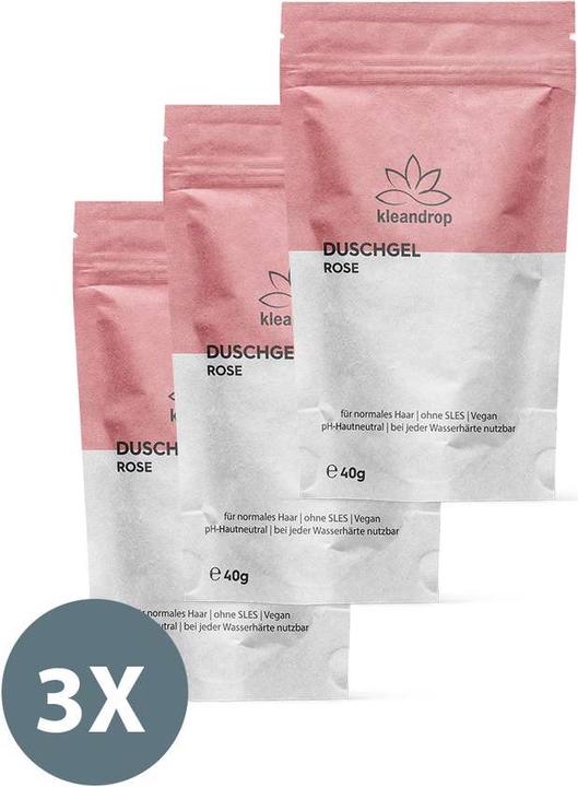 Immagine prodotto Kleandrop Polvere, cura del corpo Kiss Rose Refill 3pcs. (200 ml)