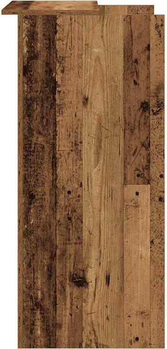 Image du produit VidaXL Comptoir d'accueil aspect vieux bois 55x50x103,5 cm bois composite Comptoir d'accueil