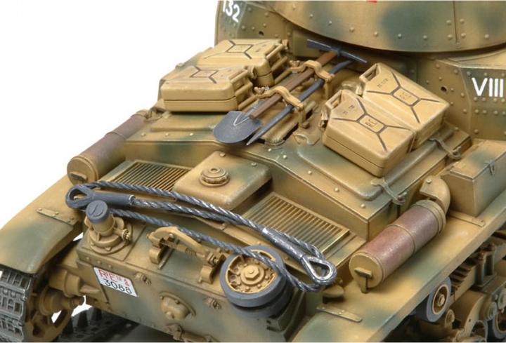 Actual product image Tamiya Italian Medium Tank Carro Armato M13/40