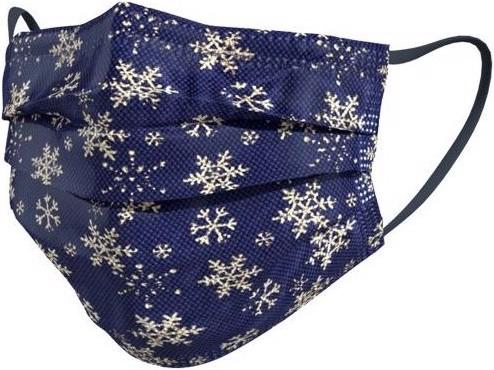 Timask Einweg-Mundschutz Weihnachtsedition (50 Stk) (Typ IIR, 50 x)