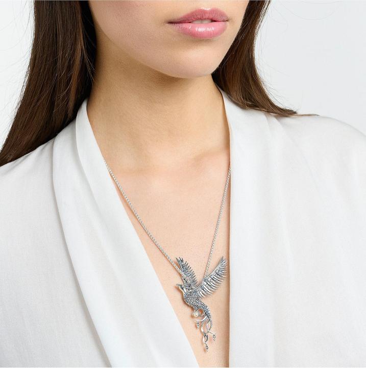 Produktbild Thomas Sabo Anhänger Phönix mit Blauen Steinen Silber (925er Silber)