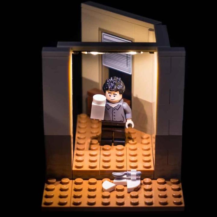 Actual product image Light my bricks LED Light Set for LEGO Friends Apartments