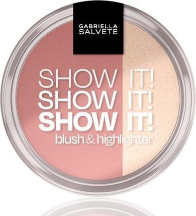 Actual product image Gabriella Salvete Show It! Blush & Highlighter 9 g 02 (02)