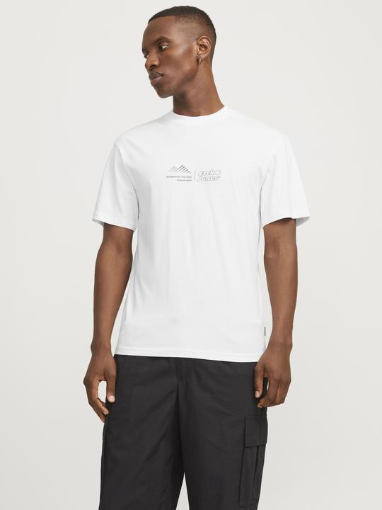 Produktbild Jack & Jones Jcolima Logo Tee Ss Crew Neck Bf Ln (L)