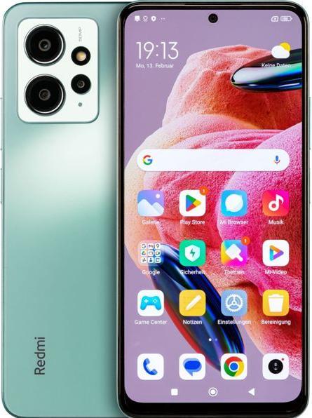 Produktbild Xiaomi Redmi Note 12 (128 GB, Mint Green, 6.67", Dual SIM, 4G)