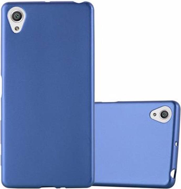 Actual product image Cadorabo TPU Matt Metallic Cover (Sony Xperia X)