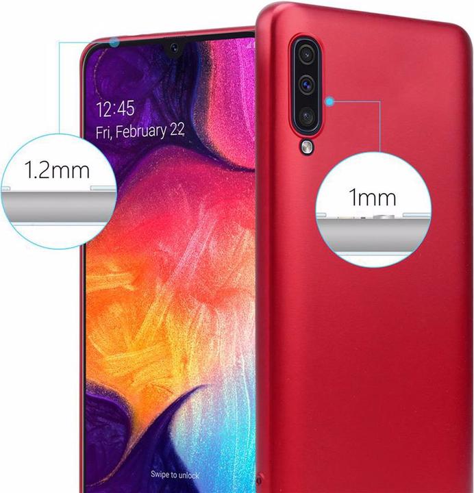 Image du produit Cadorabo Couverture métallique mate TPU (Samsung Galaxy A50)