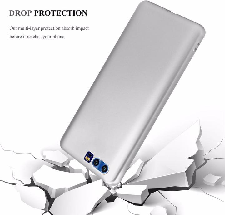 Image du produit Cadorabo Couverture métallique mate TPU (Honor 9)