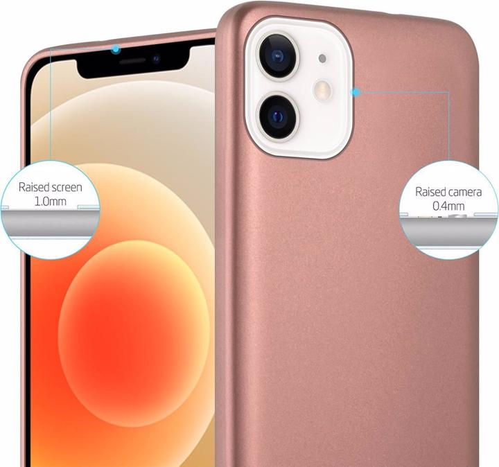 Immagine prodotto Cadorabo Copertura metallica opaca in TPU (Apple iPhone 12 mini)