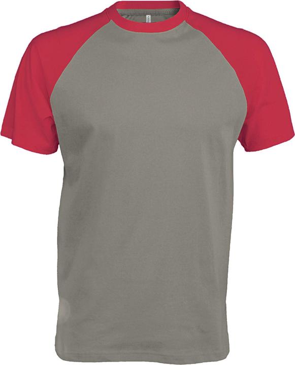 Red, Light grey