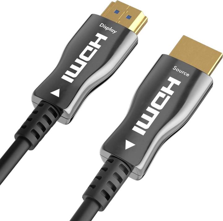 Actual product image Unitek CLAROC AOC HDMI 2.0 4K 30m Fibre Optic Cable (30 m, HDMI)