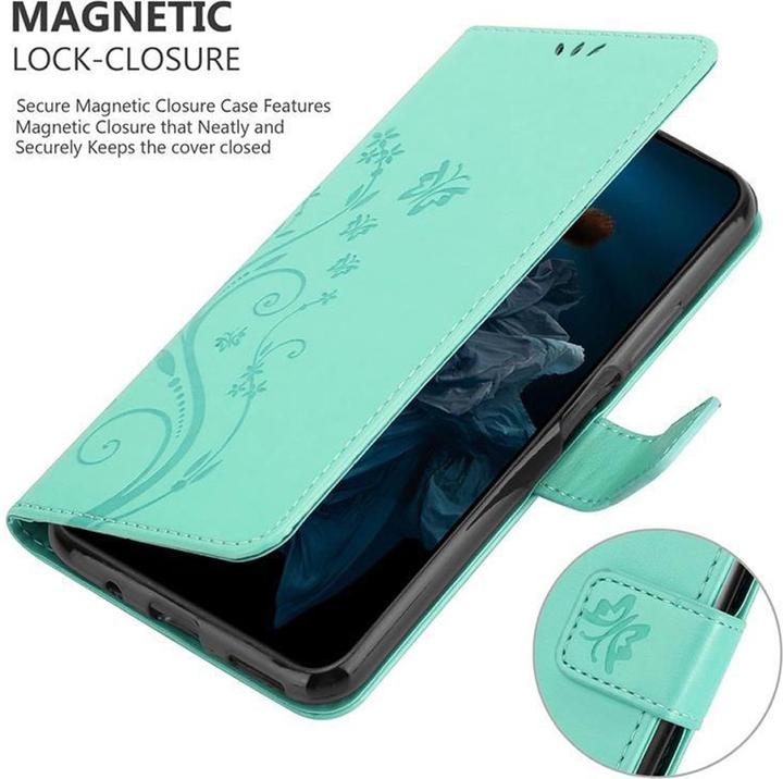 Image du produit Cadorabo Couverture du livre de fleurs (Honor 20 Pro)