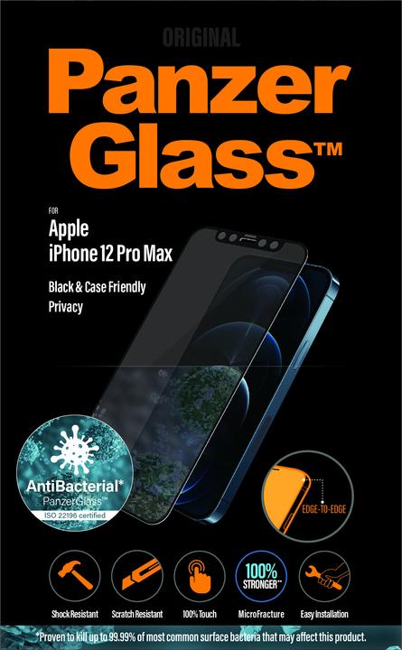 Image du produit PanzerGlass Respect de la vie privée (1 pièce(s), Apple iPhone 12 Pro Max)