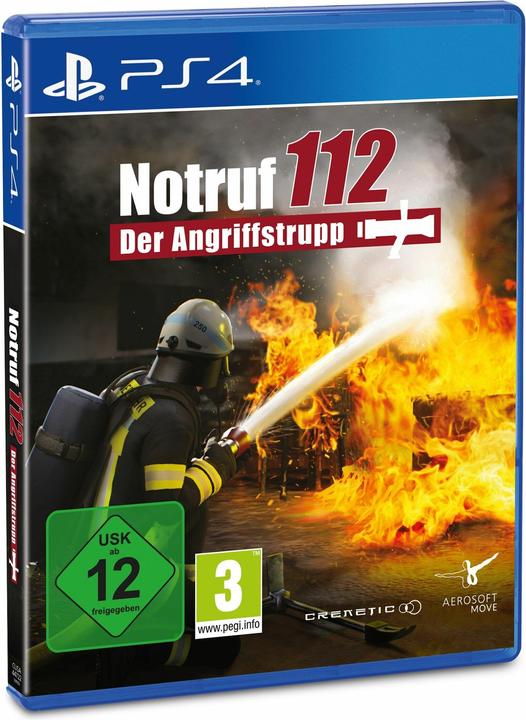 Actual product image Aerosoft Emergency call 112 PS-4 The attack team (PS4, DE)