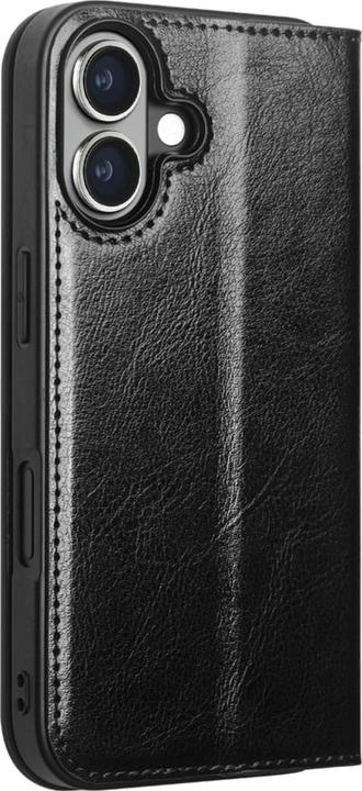 Image du produit QiAlino Fourre Flip cuir véritable (Apple iPhone 16 Plus)