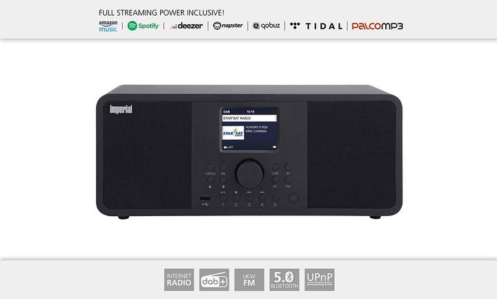 Productafbeelding Imperial Dabman i205 (Internet radio, DAB+, VHF, FM, Bluetooth, WiFi)