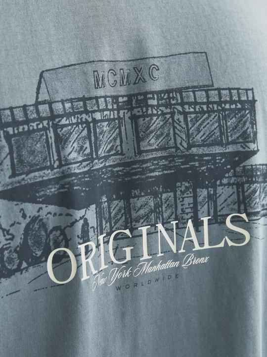 Produktbild Jack & Jones Gedruckt Rundhalsausschnitt T-shirt T-shirt (S)