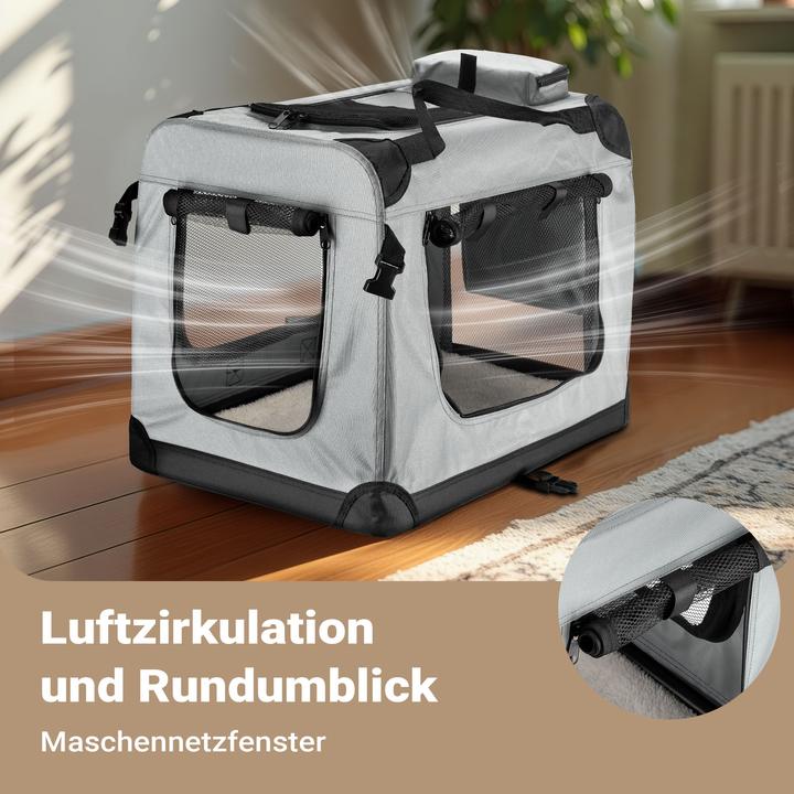 Actual product image Fudajo Transport box (Dog, Foldable, Breathable)