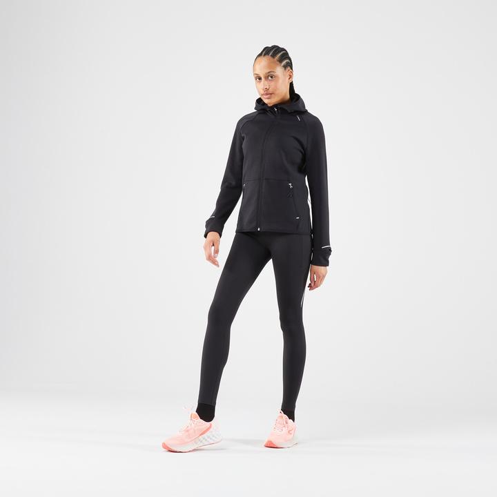 Image du produit Kiprun Veste de course à pied femme chaude - Run 500 Warm noir (S)
