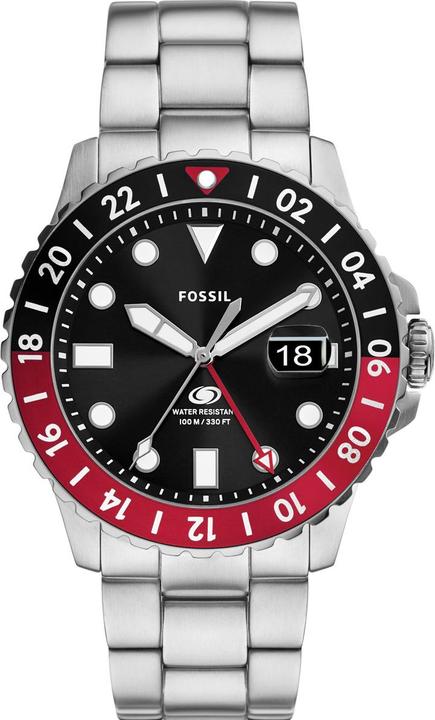 Immagine prodotto Fossil Herrenuhr BLUE GMT (Orologio da polso analogico, 46 mm)
