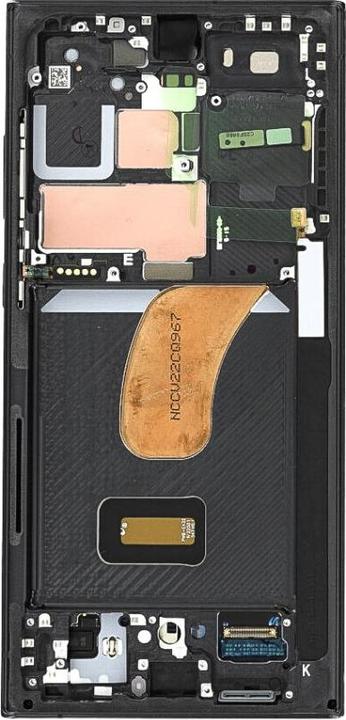 Produktbild Samsung Displayeinheit + Rahmen S918 Galaxy S23 Ultra schwarz GH82-30466A (Display, Galaxy S23 Ultra)
