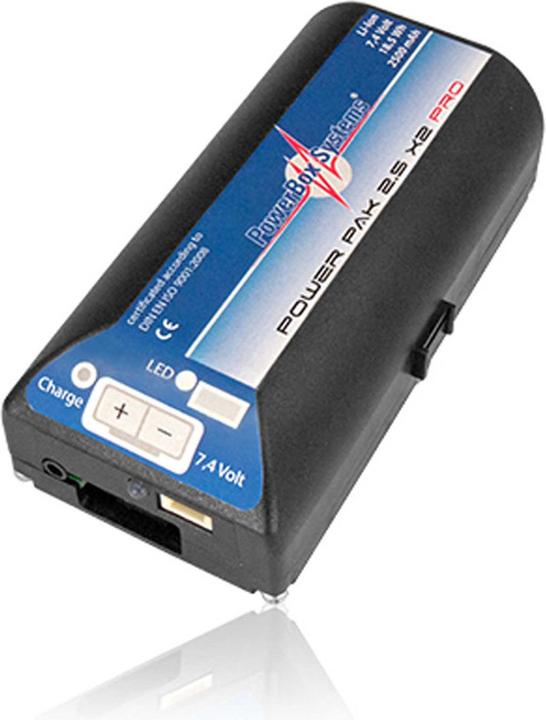 Actual product image Powerbox Systems PowerPak 2.5X2 PRO 2500 mAh 7.4V (7.40 V, 2500 mAh)