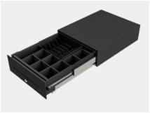 Produktbild APG Cash Drawer FLEX-0389 Kassenschublade Elektronische Geldschublade