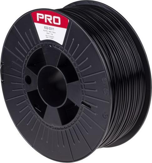 Immagine prodotto Rs Pro RS Black ABS 1.75mm filamento 1kg (ABS, 1.75 mm, 1000 g, Nero)