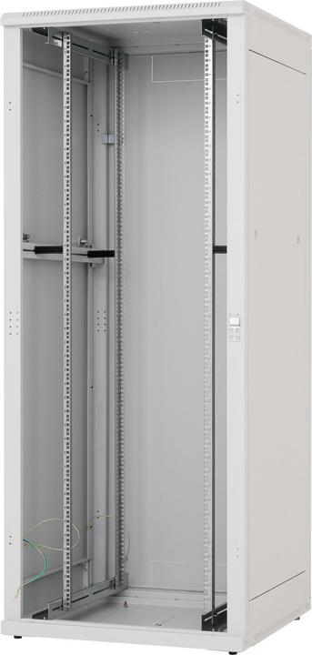 Produktbild Triton 19" 42HE Serverschrank RZA 800x1000mm, hellgrau, zerlegbar (10.87 HE, 19 Zoll Rack)
