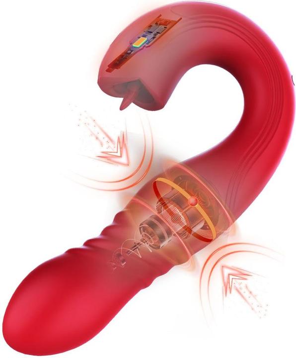 Actual product image Honey Play Box Joi Thrust 2 Red