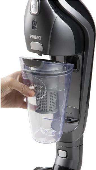 Produktbild Primo PR506SV 2-in-1 Snoerloze Stofzuiger Steelstofzuiger & Kruimeldief 18V Zilver