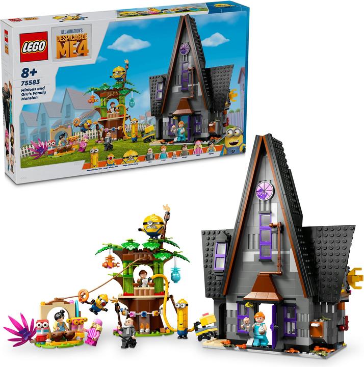 Produktbild LEGO Familienvilla von Gru und den Minions (75583, LEGO Minions)