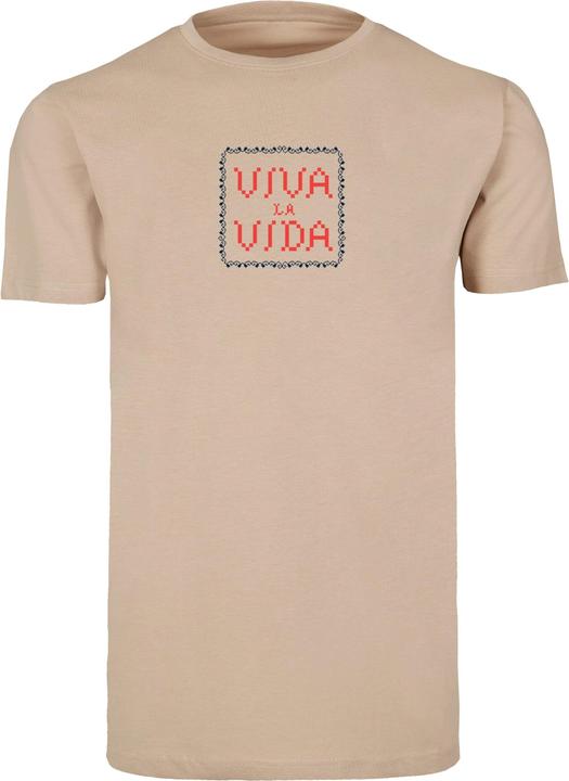 Image du produit Merchcode Frida Kahlo - Pixels viva la vida T-shirt col rond - 117225 (XXL)