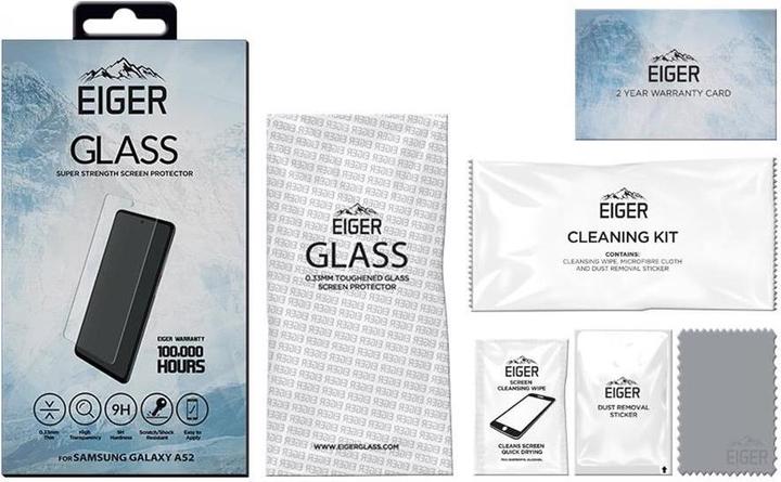 Produktbild Eiger Mountain Glass (1 Stück, Samsung Galaxy A52s 5G, Samsung Galaxy A52, Samsung Galaxy A53 5G)