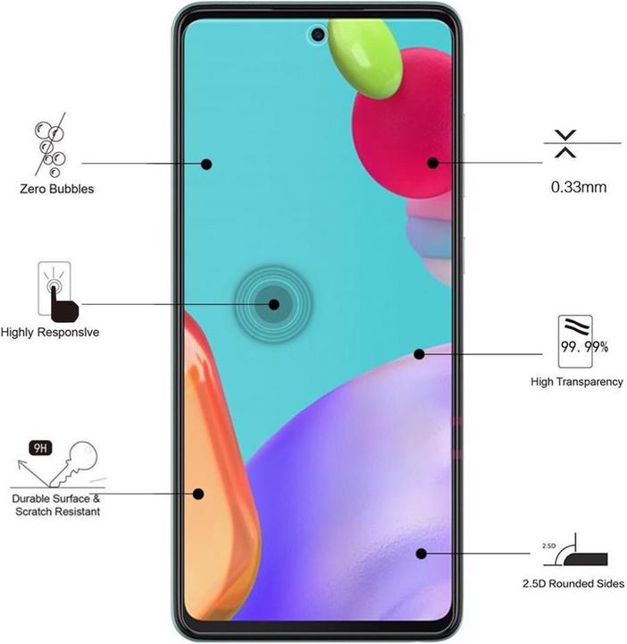 Produktbild Eiger Mountain Glass (1 Stück, Samsung Galaxy A52s 5G, Samsung Galaxy A52, Samsung Galaxy A53 5G)
