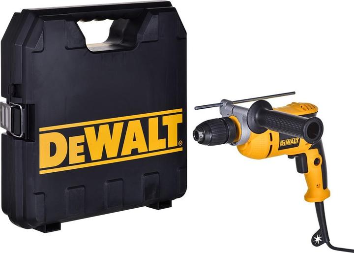 Actual product image DeWalt 650W 13mm percussion drill keyless chuck (Electrical connection)