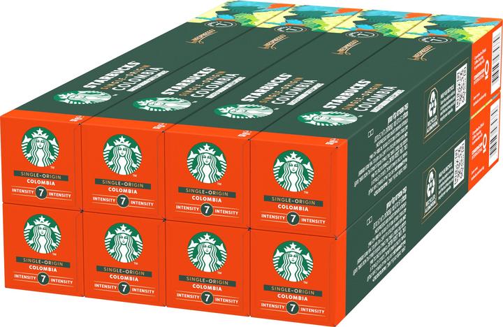 Image du produit Starbucks Colombia by Nespresso Medium Roasts (10 x Port.)