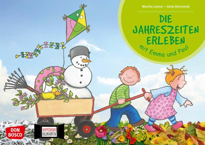 Produktbild Bildkarten für unser Erzähltheater: Die Jahreszeiten erleben mit Emma und Paul (Monika Lehner, Antje Bohnstedt, Deutsch)