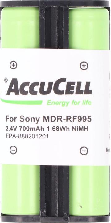 Produktbild AccuCell Akku Sony MDR-RF995 BP-HP800-11 (MDR-RF4000, MDR-RF895RK)