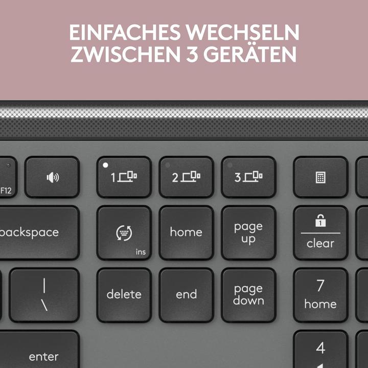 Actual product image Logitech K950 Signature Slim (DE, Wireless)