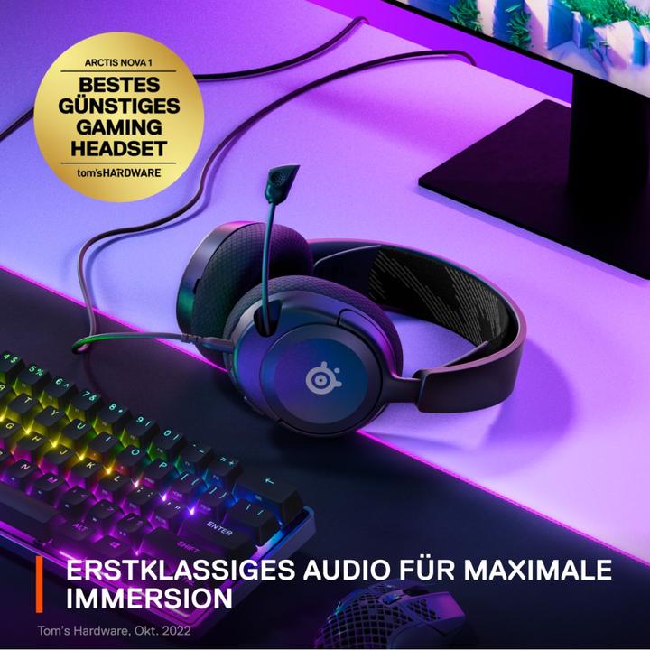 Actual product image SteelSeries Arctis Nova 1 (Cable)