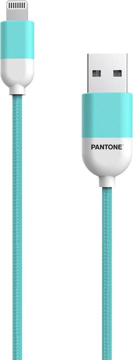 Produktbild Celly PT-LCS001-5L Mobiltelefonkabel Cyan 1,5 m USB A Lightning (1.50 m, USB 3.0)