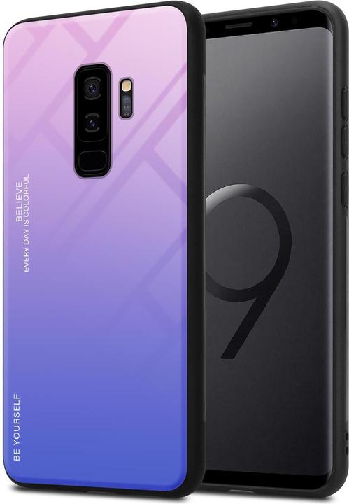 Produktbild Cadorabo TPU 2 Farben Glas Cover (Samsung Galaxy S9+)