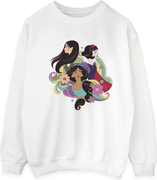 Disney Princess Mulan Jasmine Snow White Sweatshirt (XL)