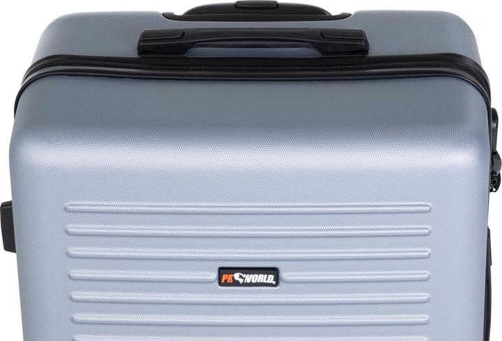 Actual product image Koor Travel case set of 3, silver grey (32 l, L (90 - 115l))