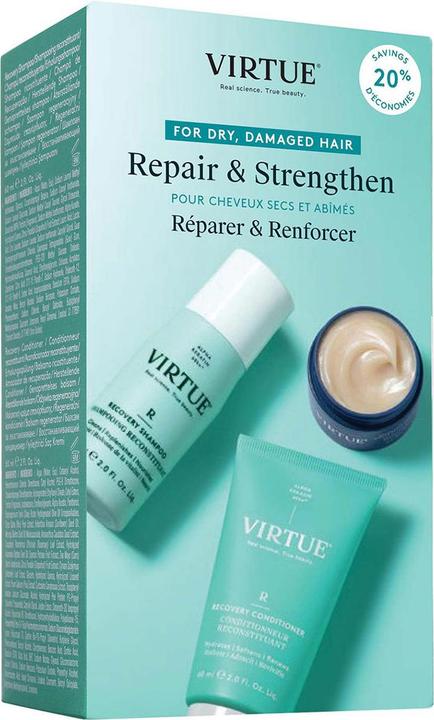 Image du produit Virtue Labs Kit de découverte de la récupération (Set soin capillaire)