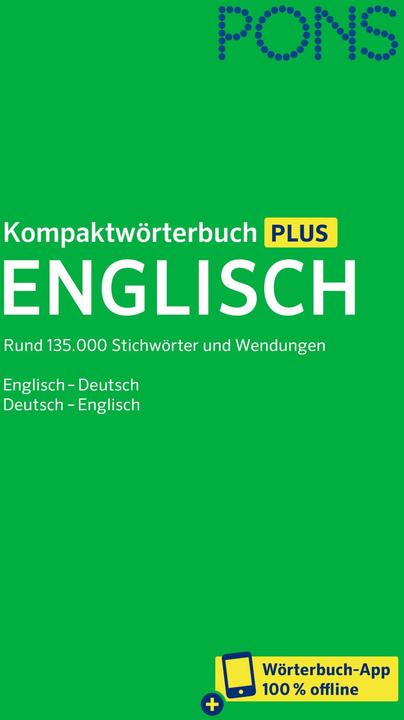 Produktbild Kompaktwörterbuch Englisch, mit Buch, mit Online-Zugang (Deutsch, Englisch, 2024)